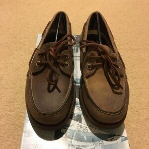 New Sperry A/O 2 Eye Riverboat, men's size US 8